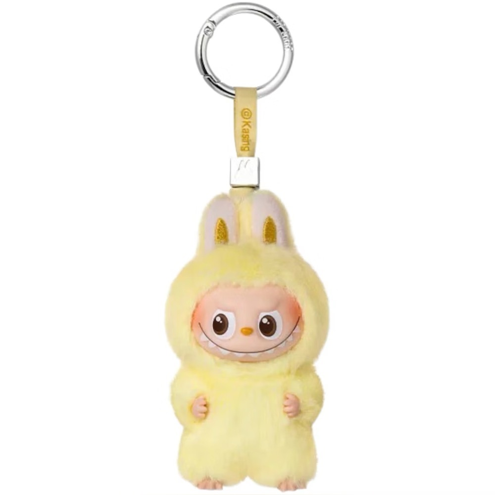 Pop Mart Labubu The Monsters Pin for Love Series "F" Vinyl Plush Pendant💛